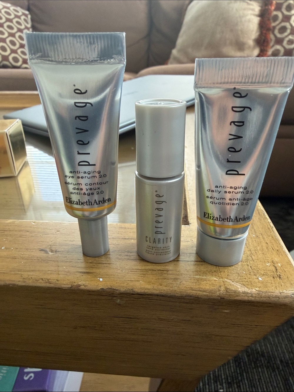 Elizabeth Arden Prevage Bundle- Eye Cream, serum, corrector- travel sizes